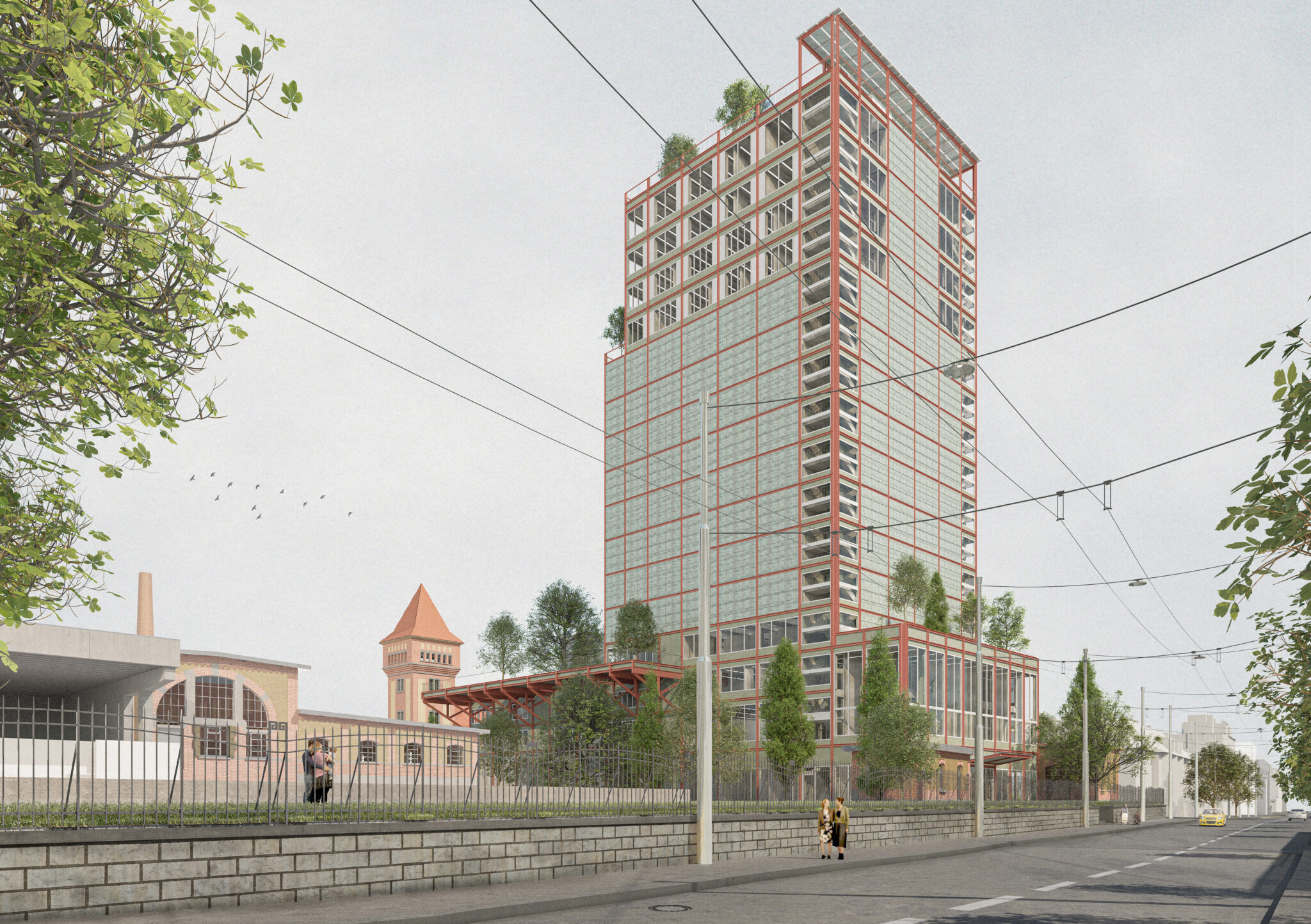 Wache West und Stadtarchiv